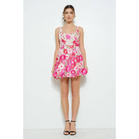 Floral Gardens Mini Dress