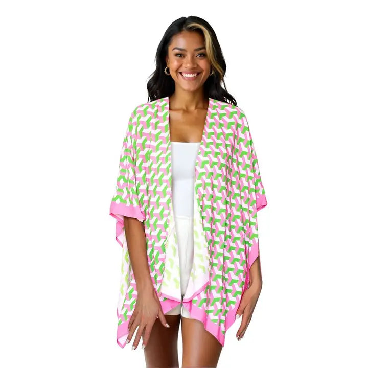 The Beach Kimono - Light Pink