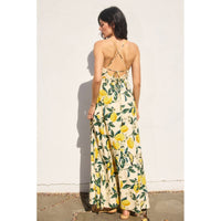 Vintage Lemonade Maxi Dress