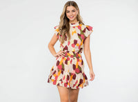 Regina Patterned Skirt