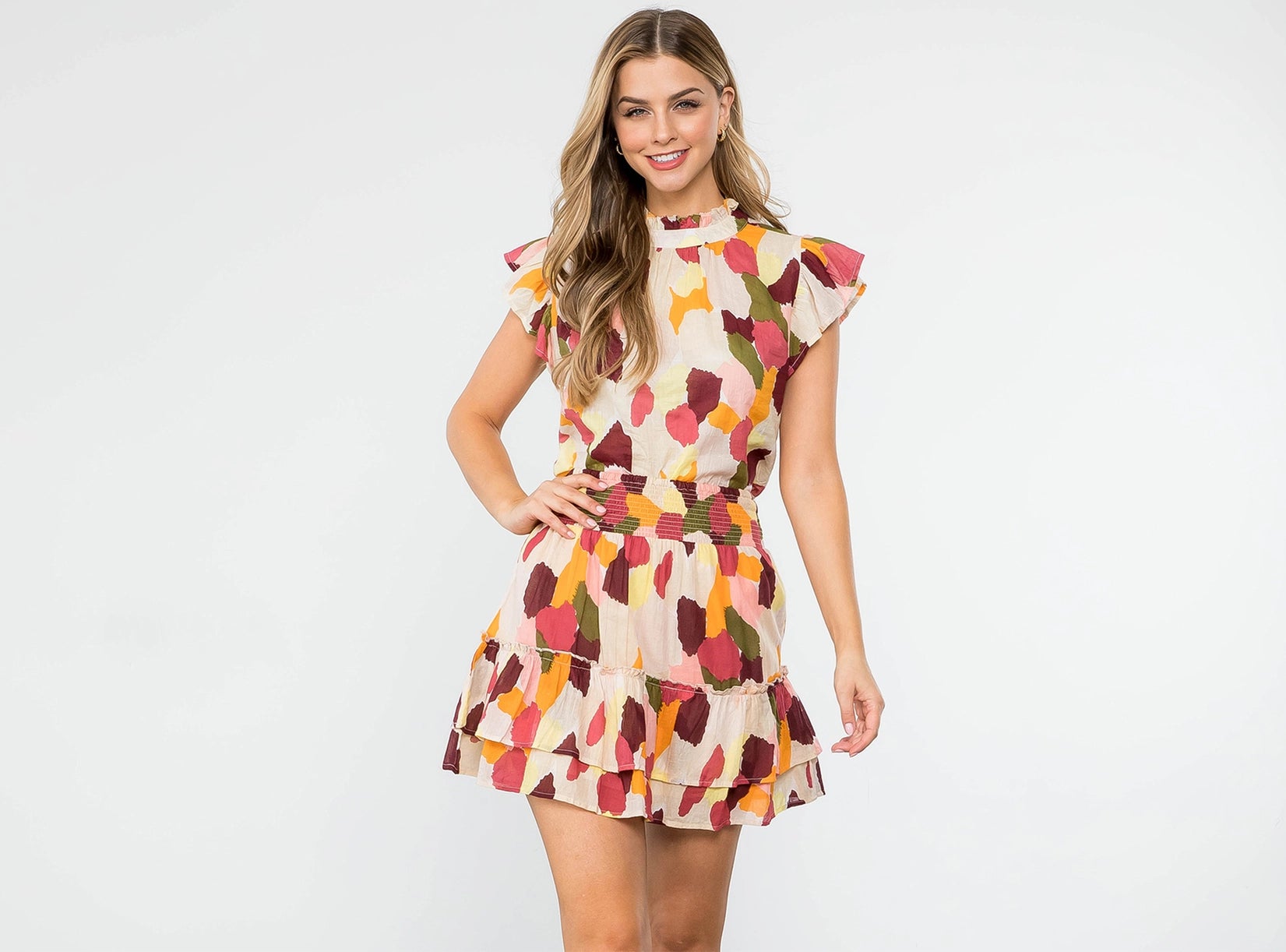 Regina Patterned Skirt