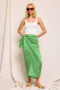 Feel Fresh Sarong Wrap Skirt