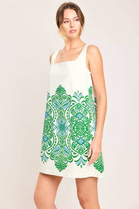 Woven Mini Dress