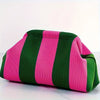 The Emma Clutch - Pink/Green
