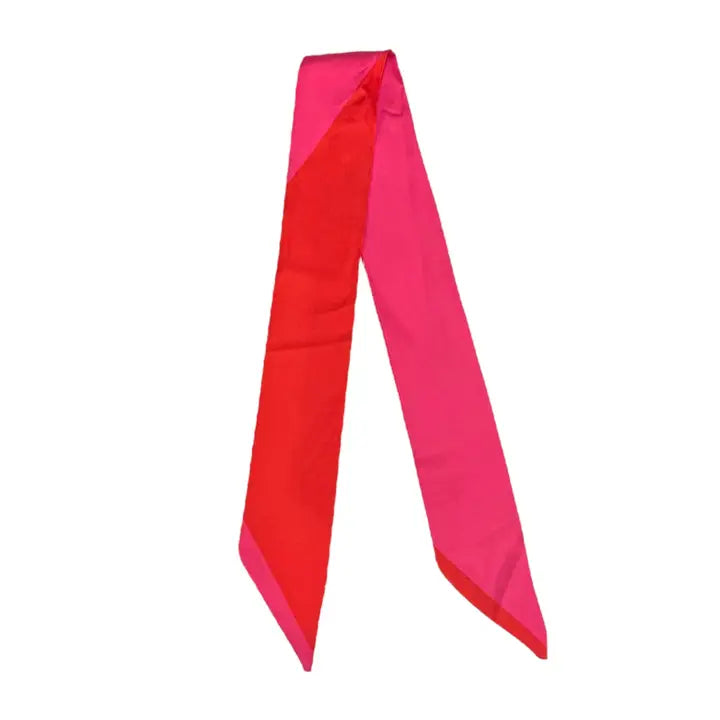 Twilly Scarf - Red/Pink