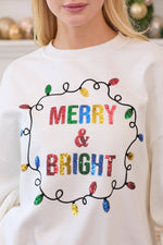 Merry & Bright Sequin Sweater