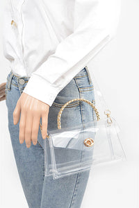 The Clear Bag - Gold Chain