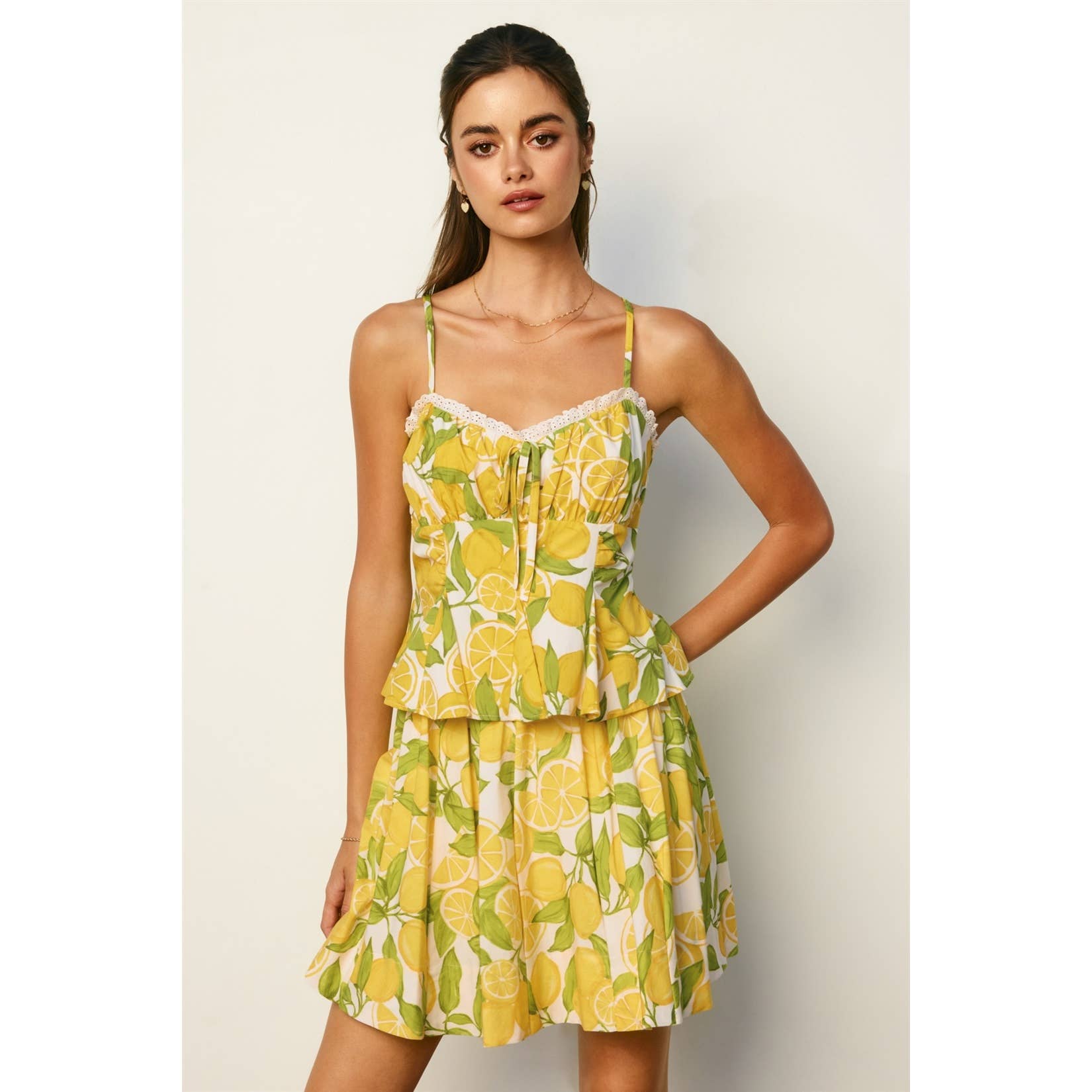 Limoncello Sweetheart Top