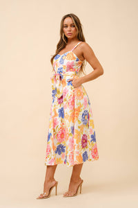 Sweetheart Floral Maxi Dress