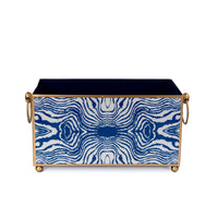 Faux Bois Cachepot Planter