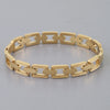 Chain Link Cuff Bracelet - Gold