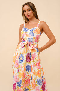 Sweetheart Floral Maxi Dress
