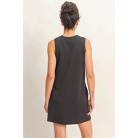 On The Go Mini Dress - Black