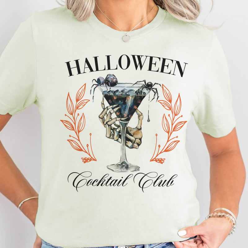 Halloween Cocktail Club Tee