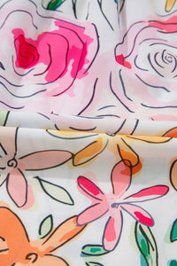 Floral Puff Sleeve Blouse