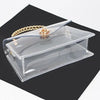 The Clear Bag - Gold Chain
