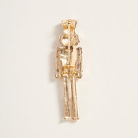 Nutcracker Brooch - Pink/Blue