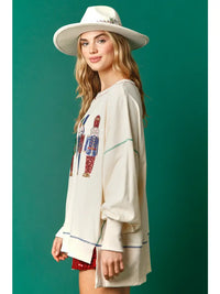 Oversized Nutcracker Sweater