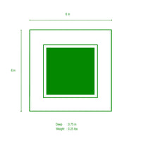 Ribbons of Hope Enameled Tori Trinket Tray