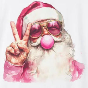 Bubblegum Santa Stationary Cards