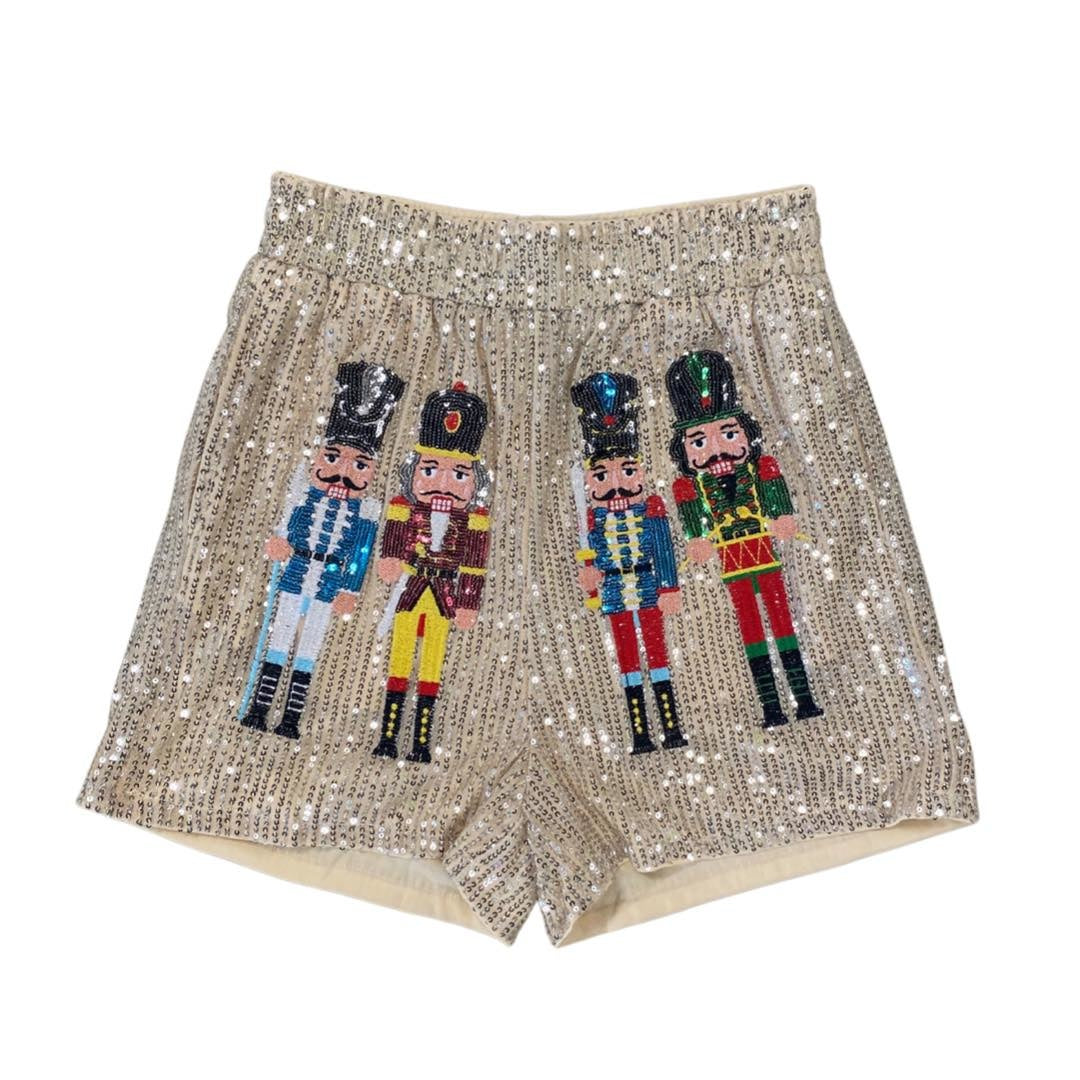 Nutcracker Sequin Shorts