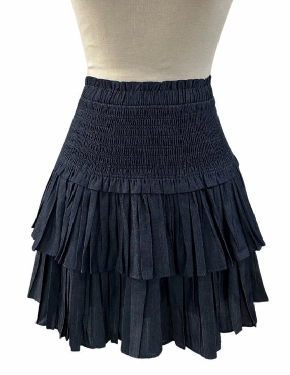 Charlie Skirt - Dark Indigo
