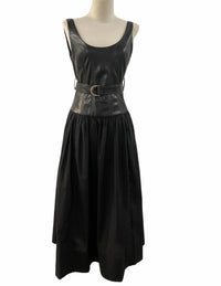 Tara Midi Dress - Black