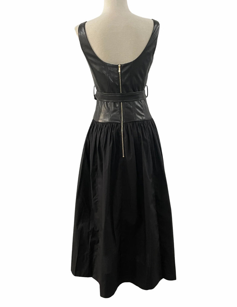 Tara Midi Dress - Black