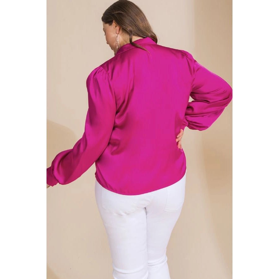 She’s Jealous Satin Top