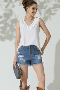 Summer Thrills Ruffle Blouse