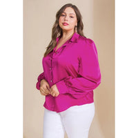 She’s Jealous Satin Top