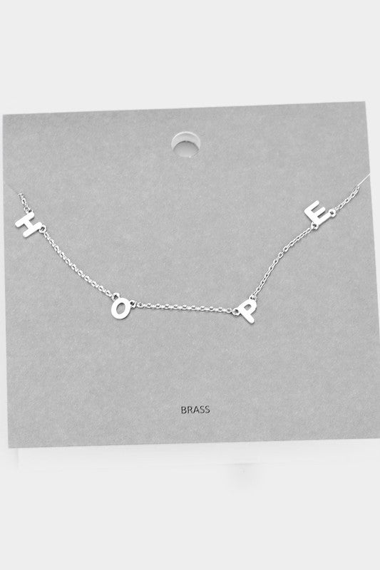 Hope Chain Necklace