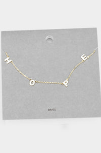Hope Chain Necklace