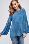 Pleated Blouse