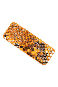 Snake Print Barrette