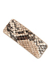 Snake Print Barrette