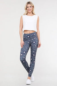 White Muscle Crop Tank Top