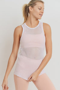 Fishnet Mesh Tank Top