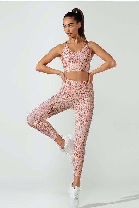 Leopard Print Activewear Yoga Leggings