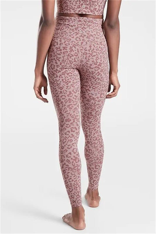 Lila Leopard Leggings