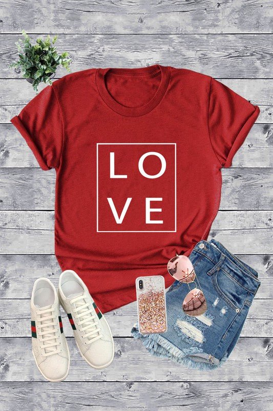 LAST ONE!!! Love Graphic T-Shirt