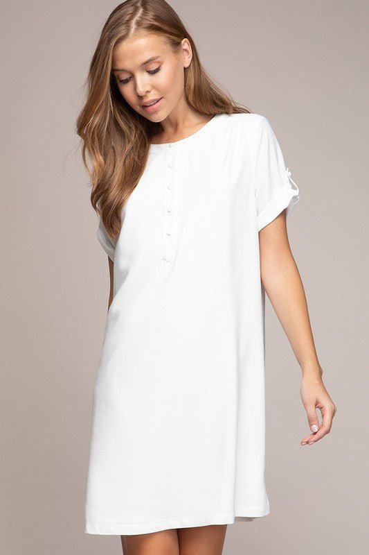 Short Sleeve Mini Dress