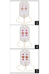 Heart Earring Set