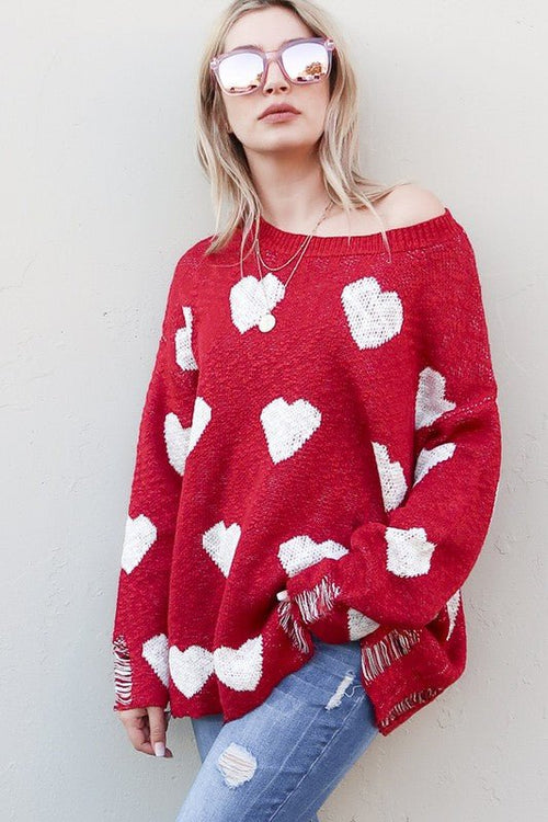 Juliet Distressed Sweater