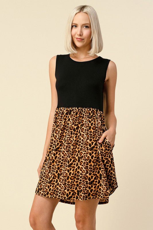 Leopard Mini Dress