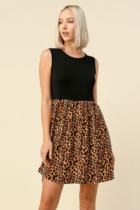 Leopard Mini Dress