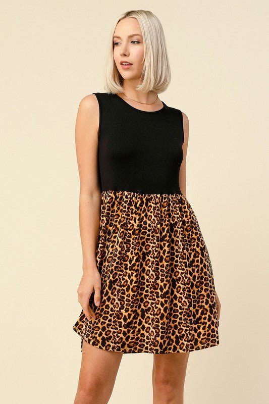 Leopard Mini Dress