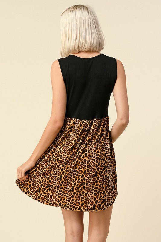 Leopard Mini Dress