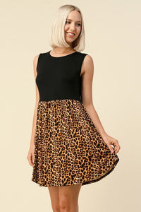 Leopard Mini Dress