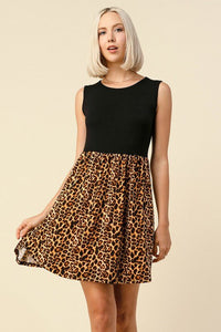Leopard Mini Dress